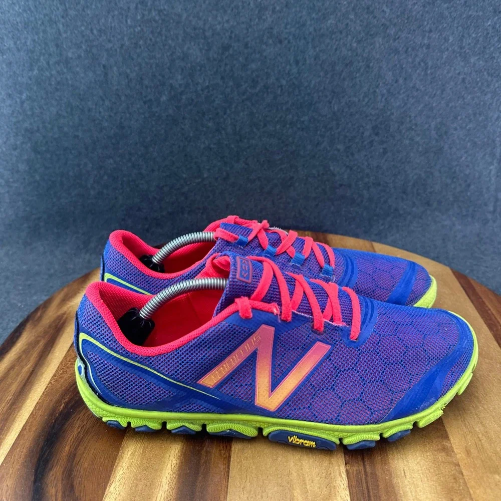 New Balance Minimus Shoes Women 9.5 Multicolor Vibram Running Minimalist WR10BP2 - Picture 3 of 12